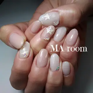 ロング ネイル &MERCI nail maoのネイルデザイン