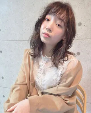 カラー ︎︎🧸 ユリ ︎︎🧸のヘアスタイル