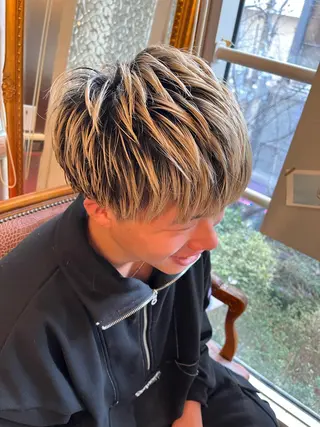 メンズ 【美ボブ.艶カラー. 梅田茶屋町】midoのヘアスタイル