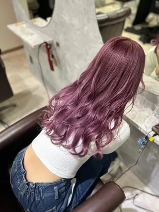 セミロング カラー 池袋/カラー特化🎨 ロング料金なし🩵のヘアスタイル