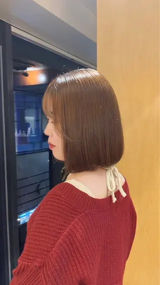 セミロング パーマ fifth原宿 AiRi🧸のヘアスタイル