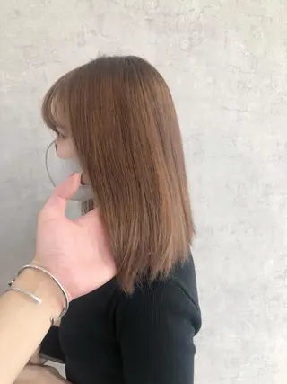 ロング カラー パーマ ヘアアレンジ メンズ キッズ ネイル マツエク・マツパ エビスザキレン／メン ズ／心斎橋🌳のヘアスタイル