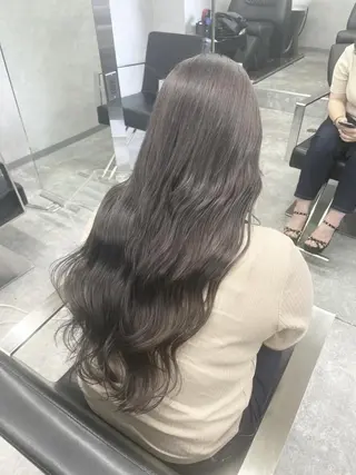 ロング カラー ヘアアレンジ パーマ キッズ メンズ ネイル マツエク・マツパ アイブロウ ブリーチ🌈金崎 江坂駅横すぐのヘアスタイル
