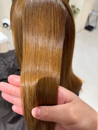 セミロング 髪質改善メニュー 長井 美佐子のヘアスタイル