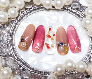 ネイル マジック ミラーのネイルデザイン