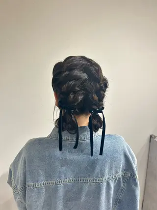 ヘアアレンジ 🩰ニシムラヒカリ 半個室salon♡*のヘアスタイル
