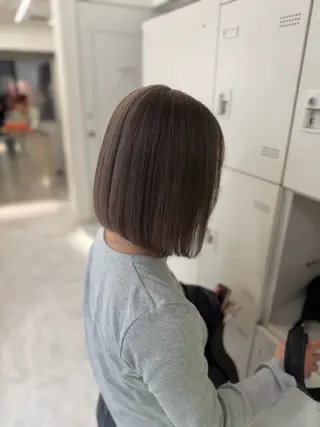 カラー 透明感ベージュ🎀 Anju/渋谷🎀のヘアスタイル