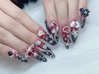 ネイル M🌷nail 長さだし専門店のネイルデザイン