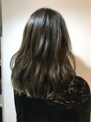 ロング カラー 💙あかみね 💙（mine）のヘアスタイル