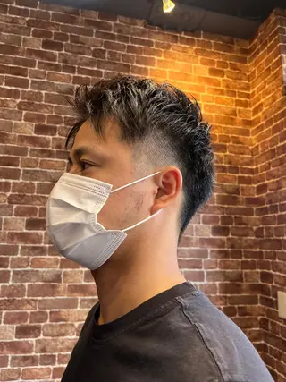 ショート カラー パーマ ヘアアレンジ メンズ キッズ ネイル マツエク・マツパ アイブロウ 久木原 ゆりのヘアスタイル