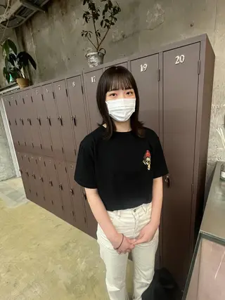 セミロング 中江 友哉のヘアスタイル