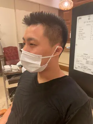 メンズ sakamoto sayaのヘアスタイル