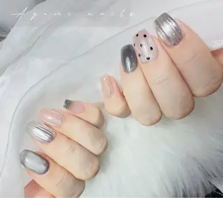 ネイル YUMI ニュアンスnailsのネイルデザイン