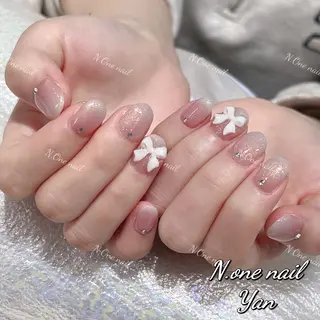 ネイル 長いだし/スカルプ/ パラシェルN.oneのネイルデザイン