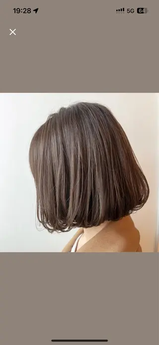 ショート カラー パーマ IT by ALBUM立川のヘアスタイル