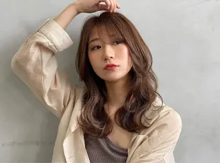 セミロング くすもと かいとのヘアスタイル