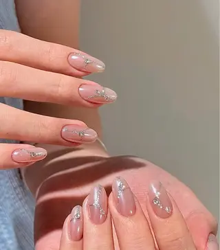 ネイル MoriseNail Jr研修💜イシダのネイルデザイン