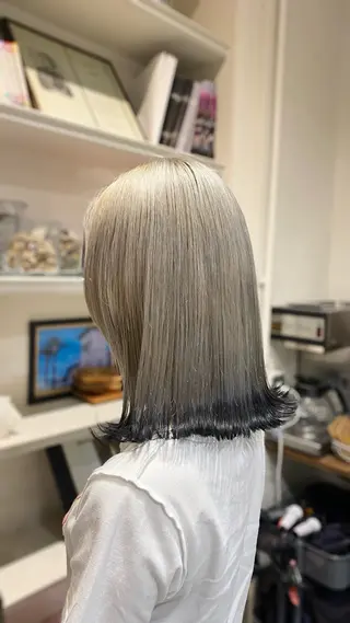ミディアム カラー ヘアアレンジ Narumi 🧚‍♂️のマツエク・マツパデザイン