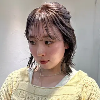 ショート 盛れる透明感カラー・ momokaのヘアスタイル