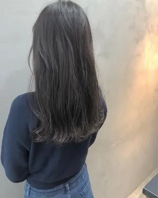 セミロング カラー ヘアアレンジ 早瀬裕之 パーマのヘアスタイル