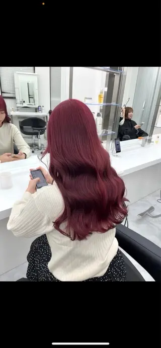 カラー 韓国風トレンドカラー 🩶RINA🩶のヘアスタイル