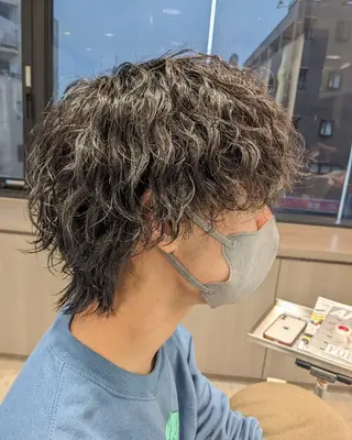 パーマ 小川 健治✨のヘアスタイル