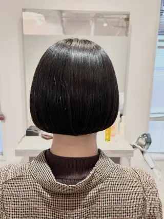 ショート 似合わせボブ🫧 丸みショート藤本のヘアスタイル