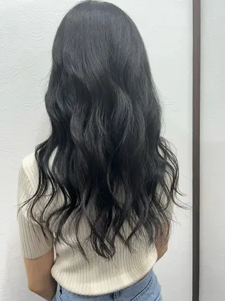 ロング カラー ヘアアレンジ 鈴木 アメリのヘアスタイル