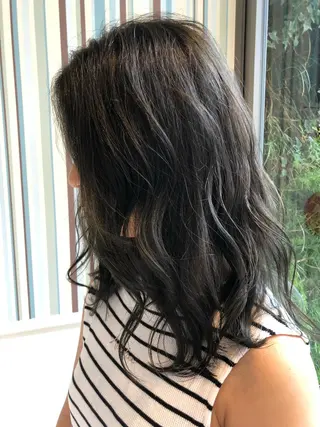 ミディアム メンズ縮毛矯正 ♠️店長下平隼人のヘアスタイル