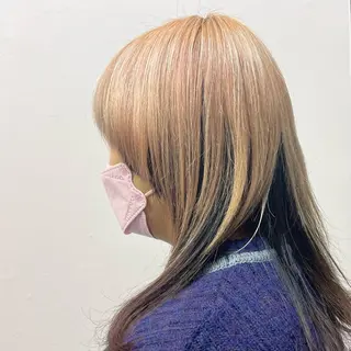 セミロング 大林 千尋のヘアスタイル