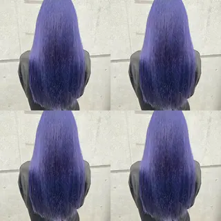 ロング カラー ✨縮毛矯正✖︎顔周り レイヤー✨ナカムラのヘアスタイル