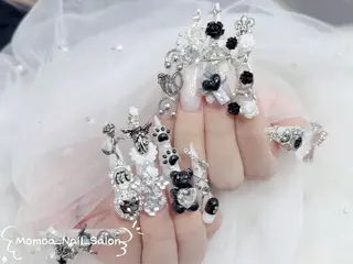 ネイル MoMoA Nail ネイル長さ出し専門店のネイルデザイン