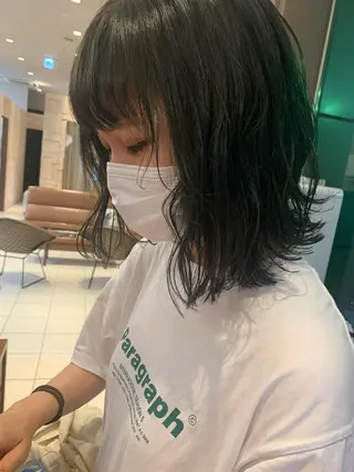 ショート カラー ハイトーンカラー🩵 耳ツボジュエリー👂のその他イメージ