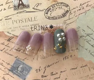 ネイル tRING＊ しいの木台のネイルデザイン