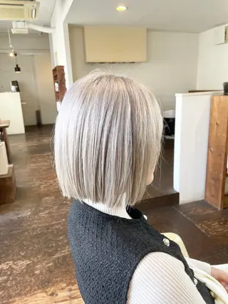 ミディアム カラー 韓国風◎　田中 勇也のヘアスタイル