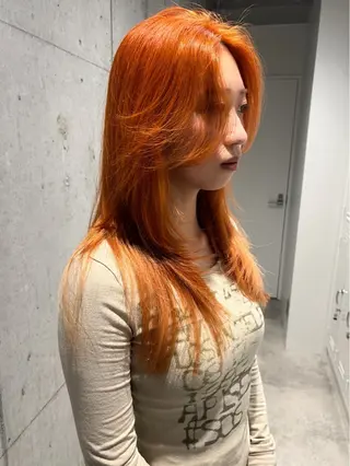 ロング カラー 髙橋碧 透明感カラー / fifthパーマのヘアスタイル