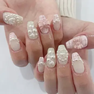 ネイル Lee Nails チップ長さだし専門店のネイルデザイン
