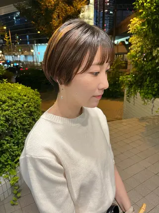 ショート 梅田美容室/カット /Maoのヘアスタイル