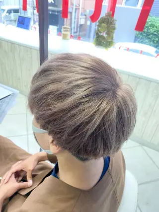 ショート メンズ サイトウ リョウヤのヘアスタイル