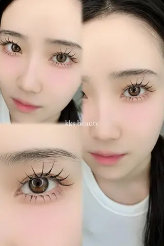 マツエク・マツパ KKS Beauty 心斎橋2号店のマツエク・マツパデザイン