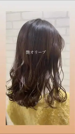 ロング 北田 瑠人のヘアスタイル