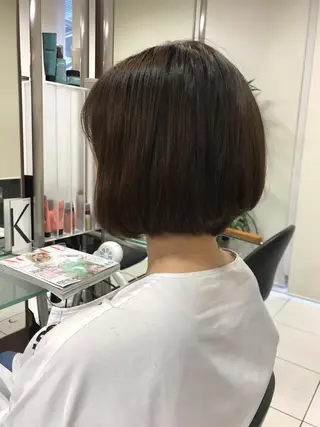 ショート 大石 さやかのヘアスタイル