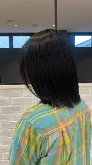 ミディアム カラー レディースパーマ/ 長久手/フウカのヘアスタイル