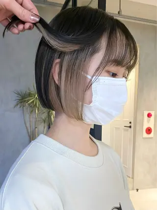 ショート カラー [メンズパーマ特化] 棚橋大翔のヘアスタイル