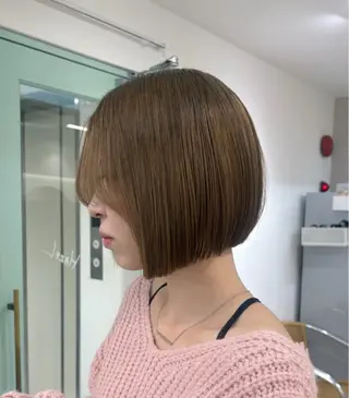 ショート 韓国ヘア🇰🇷 𝑳𝒊𝒏𝒂🤍のヘアスタイル