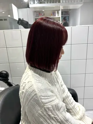 ショート カラー 表参道♡暗髪♡ 艶カラー♡アユミのヘアスタイル