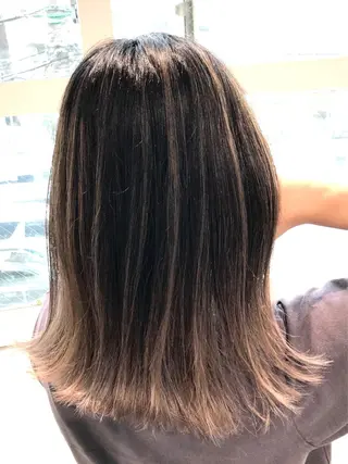 ミディアム 白井 秀太郎のヘアスタイル