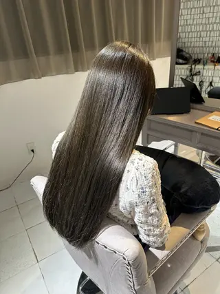 ロング カラー 北千住 髪質改善 カナのヘアスタイル