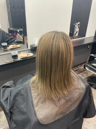 ミディアム カラー COEUR🌟 山崎 朋也のヘアスタイル