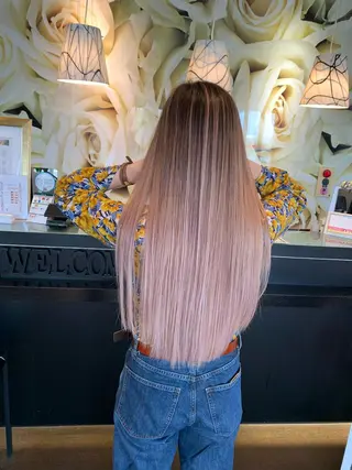 ロング カラー EARTH石巻店 尾形  裕のヘアスタイル